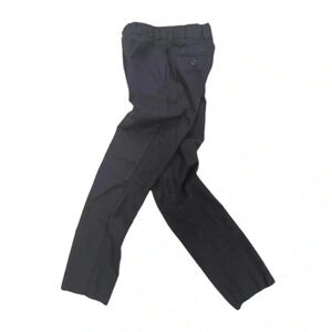 Brooks Brother 100% Wool Black  Dress Pants Trousers Size 8